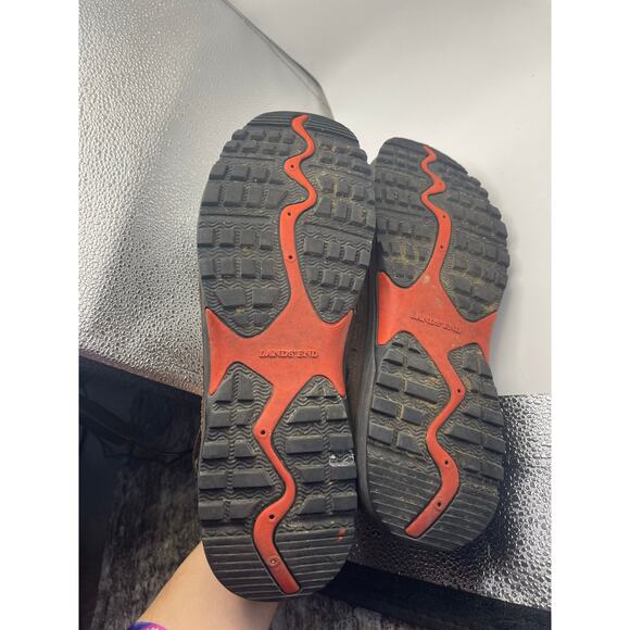Lands’ End brown fisherman hiking round toe hiking outdoor shoes sandals - Picture 7 of 8